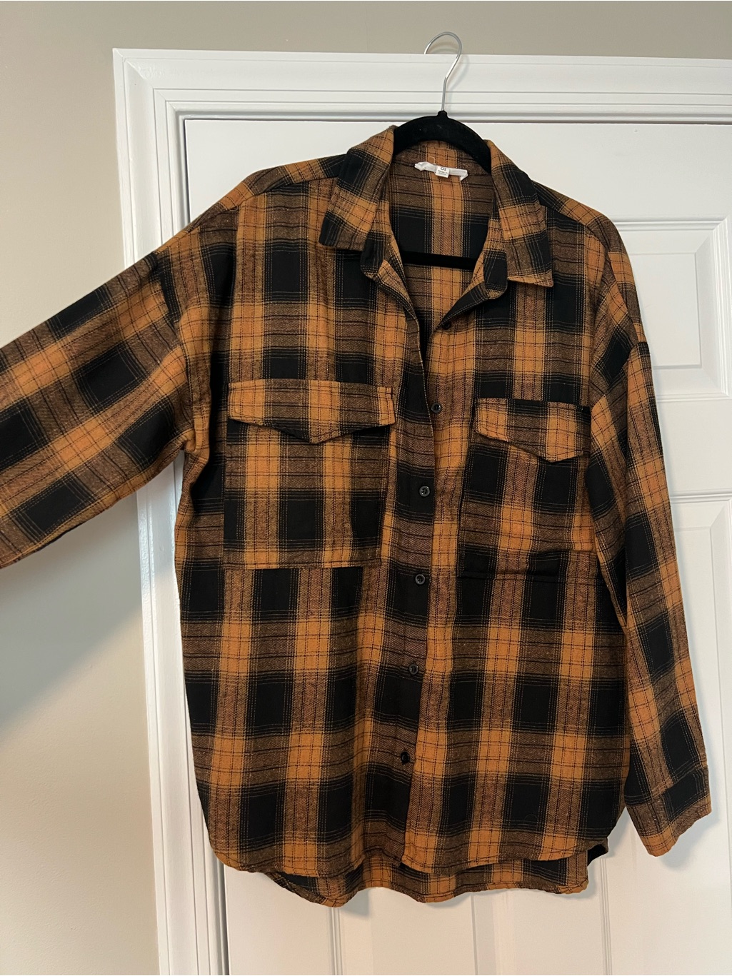 12th Tribe Brown Plaid Jacket
